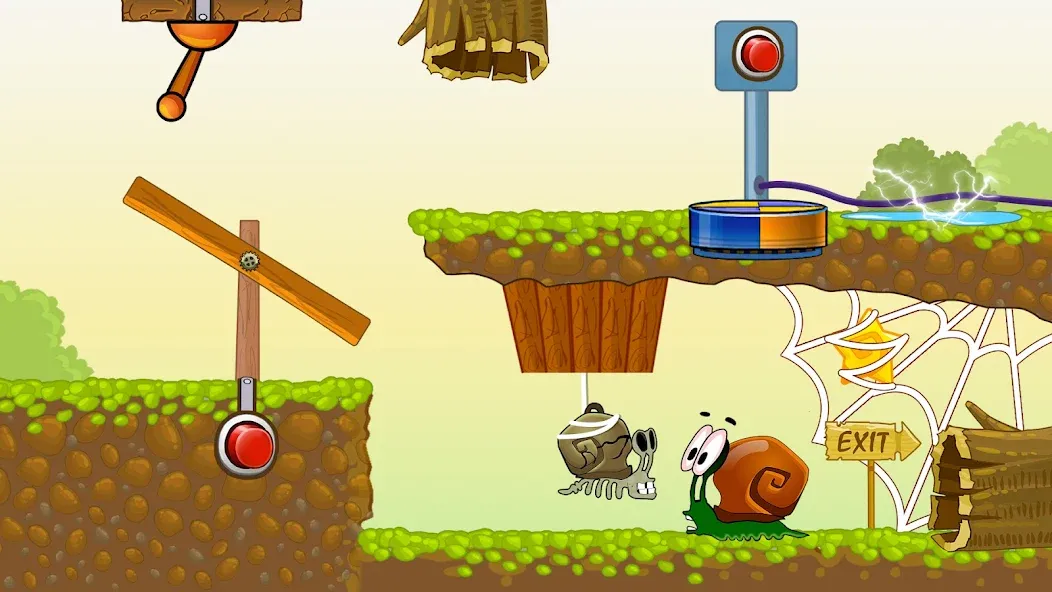 Snail Bob 1: Adventure Puzzle  [МОД Бесконечные монеты] Screenshot 5