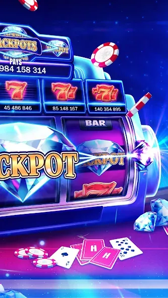 Huuuge Casino Slots Vegas 777 (Хьюдж Казино Слотс Вегас 777)  [МОД Unlocked] Screenshot 2