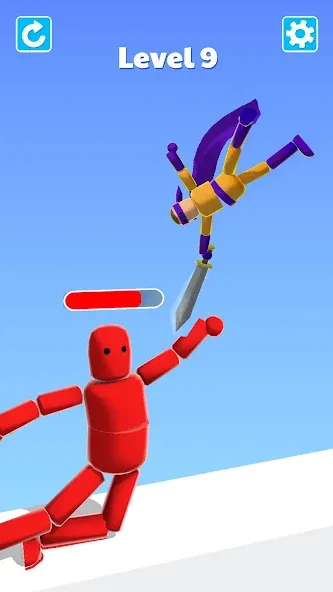 Ragdoll ninja: Imposter hero (Рагдолл Ниндзя)  [МОД Бесконечные деньги] Screenshot 1