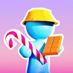 Взломанная Candy Factory (Кэнди Фактори)  [МОД Меню] - последняя версия apk на Андроид