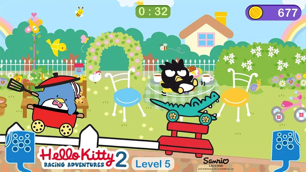 Hello Kitty games - car game  [МОД Mega Pack] Screenshot 5