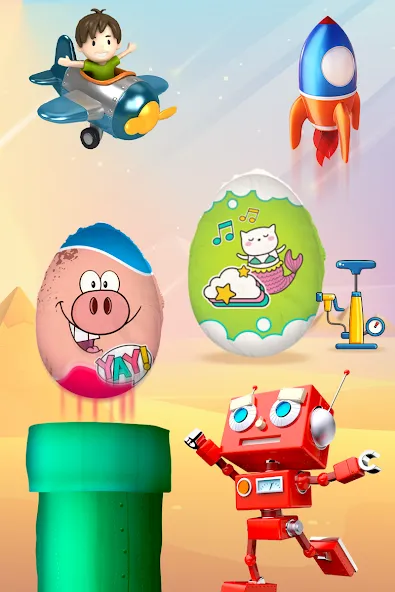 Surprise Eggs - Toddler games  [МОД Много монет] Screenshot 3