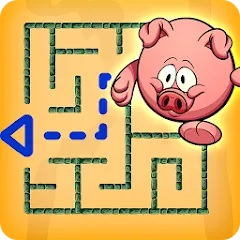 Взломанная Maze game - Kids puzzle games  [МОД Бесконечные деньги] - стабильная версия apk на Андроид