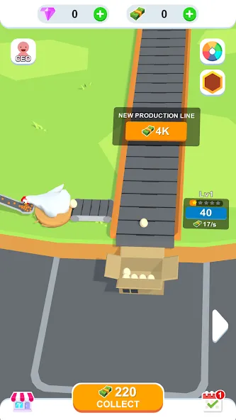 Idle Egg Factory  [МОД Бесконечные монеты] Screenshot 4