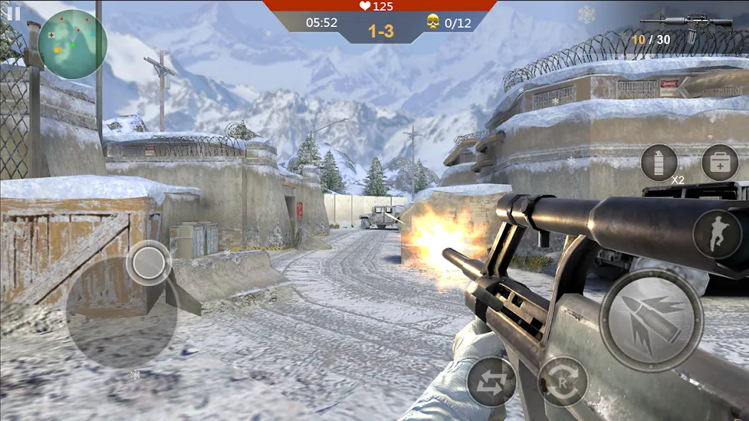 Gun Strike Shoot 3D  [МОД Unlocked] Screenshot 5