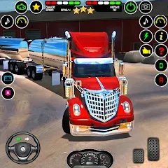 Скачать взлом US Truck Driving Cargo Game 3D (Американский грузовик водителя)  [МОД Unlocked] - стабильная версия apk на Андроид