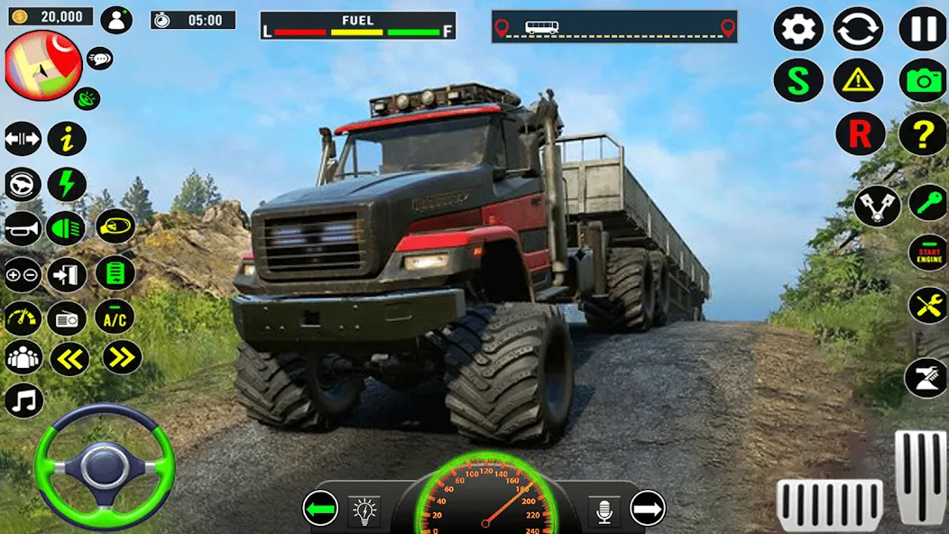 Indian Truck Heavy Cargo Duty  [МОД Много денег] Screenshot 2