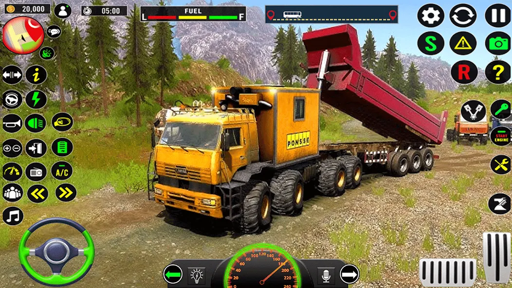 Indian Truck Heavy Cargo Duty  [МОД Много денег] Screenshot 3