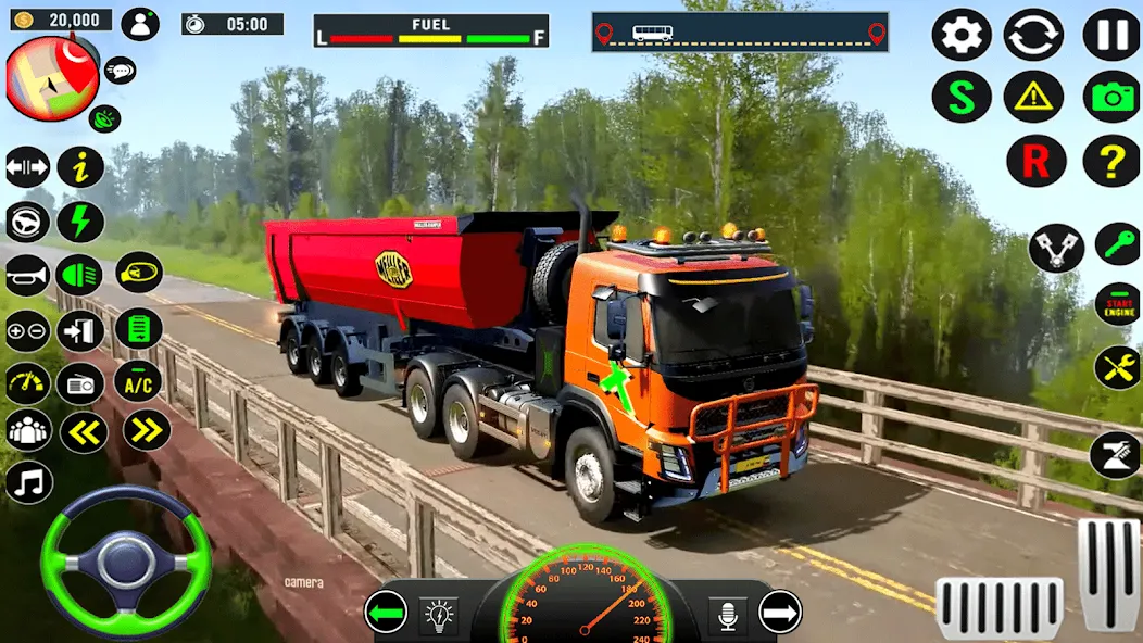 Indian Truck Heavy Cargo Duty  [МОД Много денег] Screenshot 4