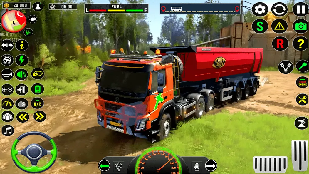 Indian Truck Heavy Cargo Duty  [МОД Много денег] Screenshot 5