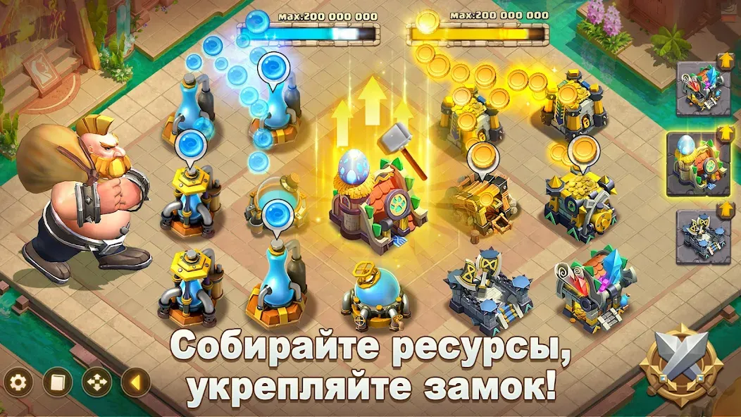 Castle Clash: Правитель мира (Кастл Клаш)  [МОД Все открыто] Screenshot 2