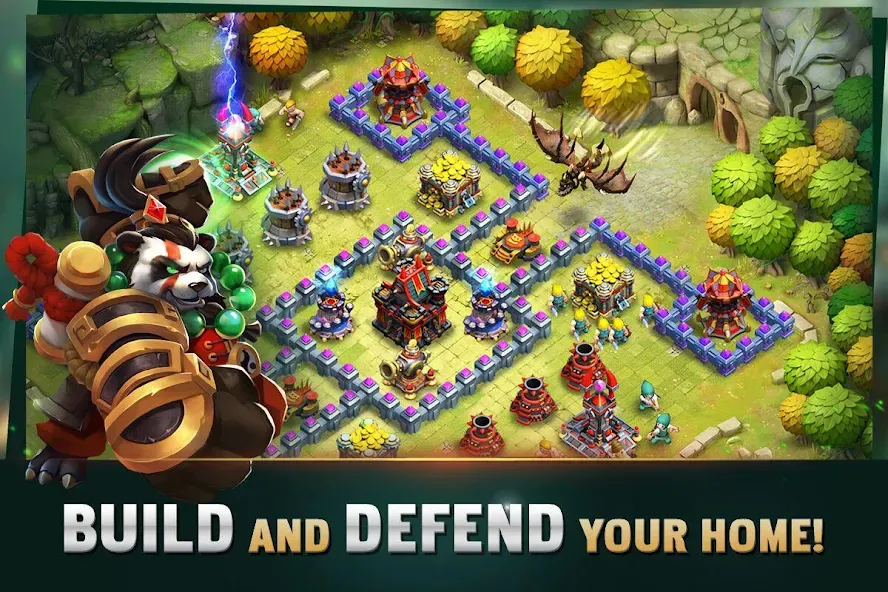 Clash of Lords: Guild Castle (Клэш оф Лордс)  [МОД Menu] Screenshot 1