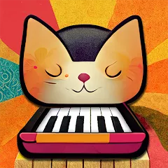 Взлом Cat Piano Meow - Sounds & Game  [МОД Все открыто] - последняя версия apk на Андроид