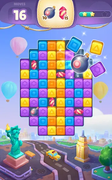 Cube Rush Adventure (Кьюб Раш Приключение)  [МОД Много монет] Screenshot 3