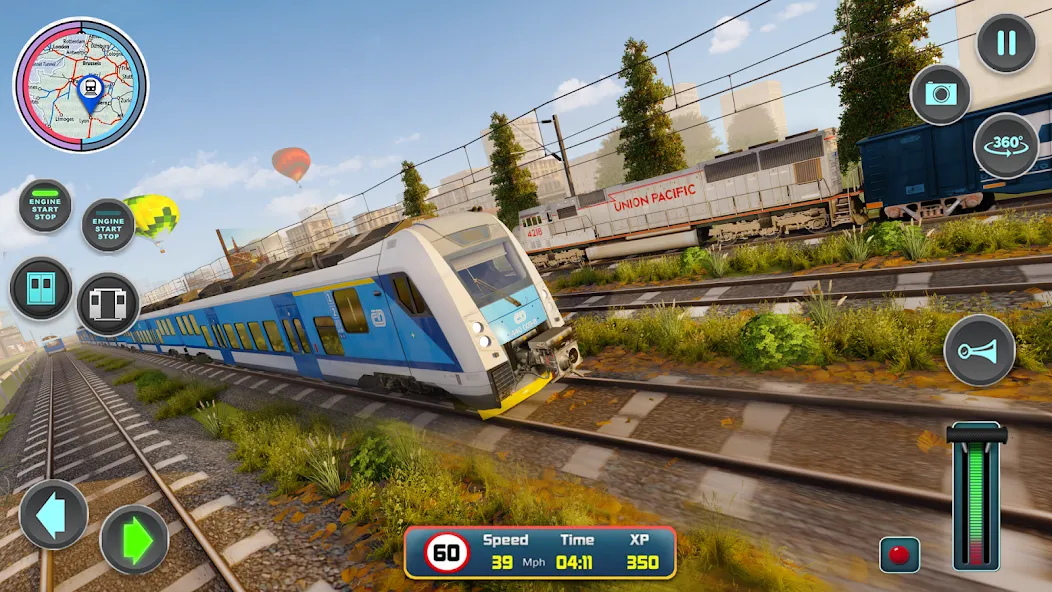 City Train Driver- Train Games  [МОД Меню] Screenshot 3