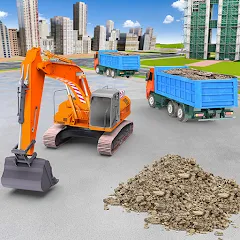 Скачать взломанную City Construction Simulator 3D  [МОД Много денег] - стабильная версия apk на Андроид