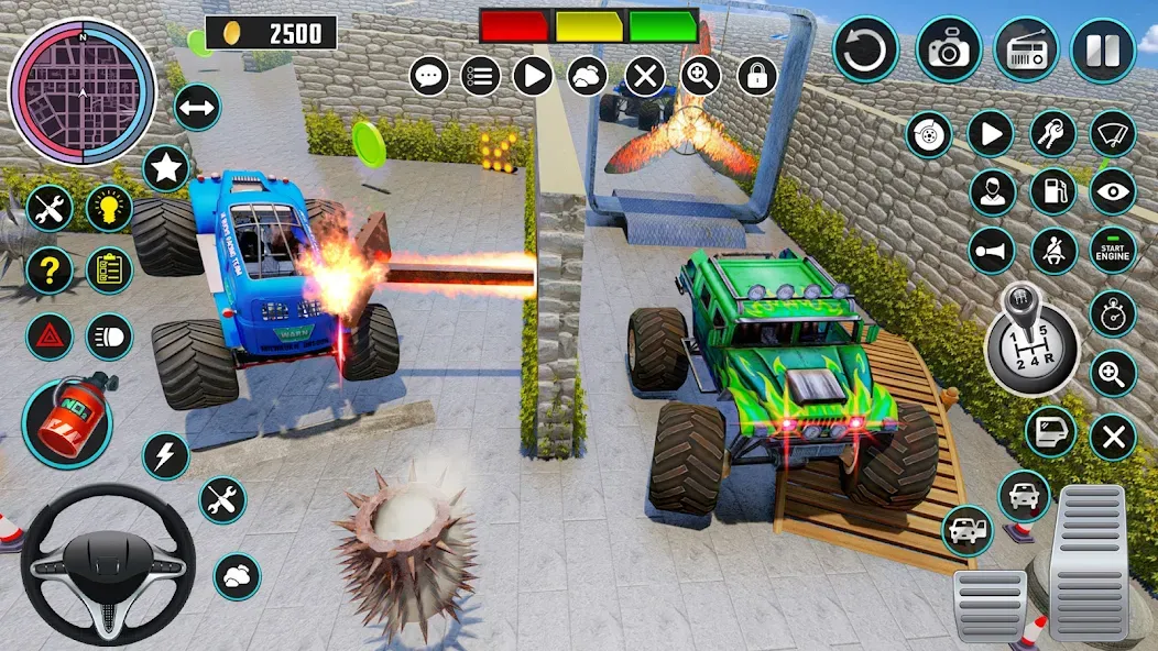 Monster Truck Maze Puzzle Game  [МОД Много денег] Screenshot 4