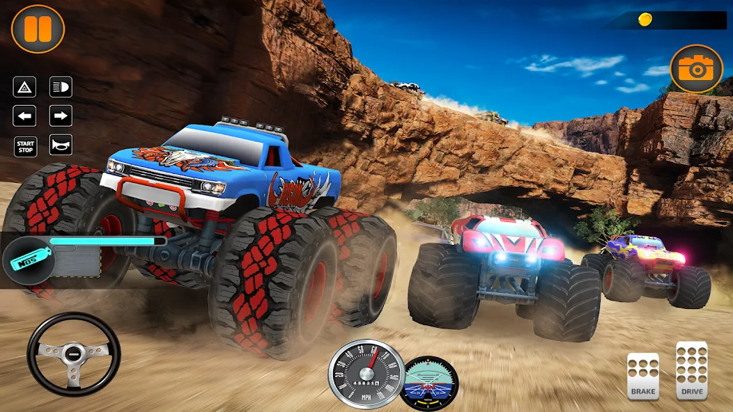 Monster Truck Off Road Racing  [МОД Menu] Screenshot 4