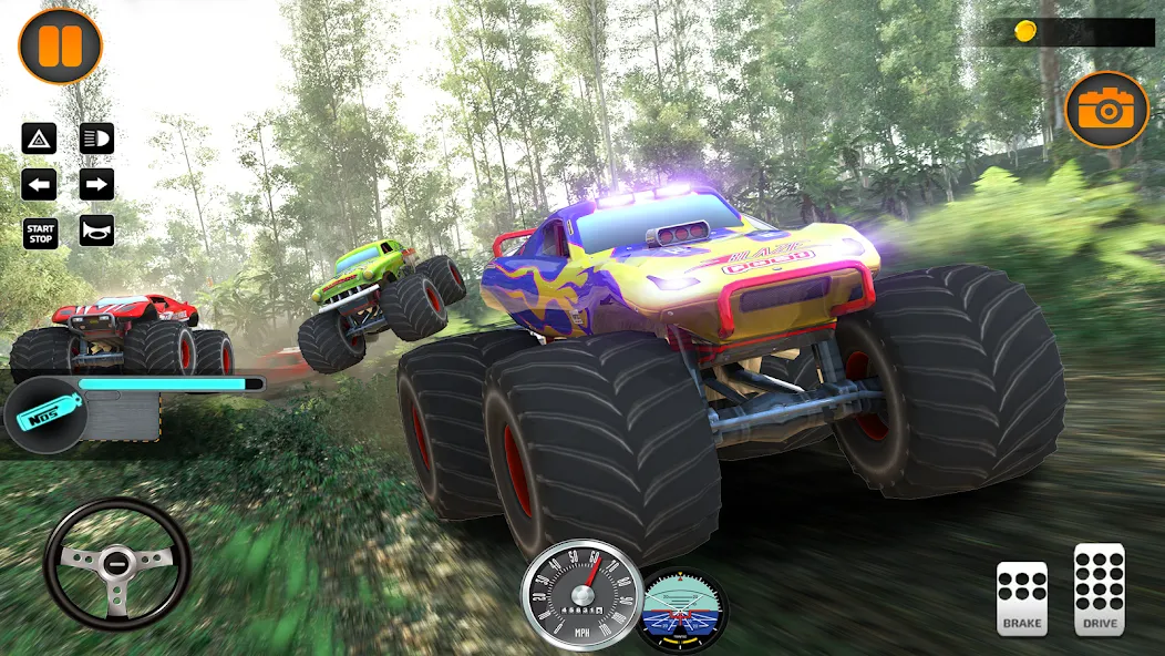 Monster Truck Off Road Racing  [МОД Menu] Screenshot 5