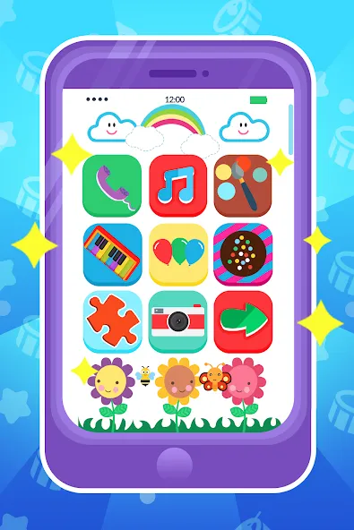 Baby Phone: Toddler Games (Беби Фон)  [МОД Menu] Screenshot 5