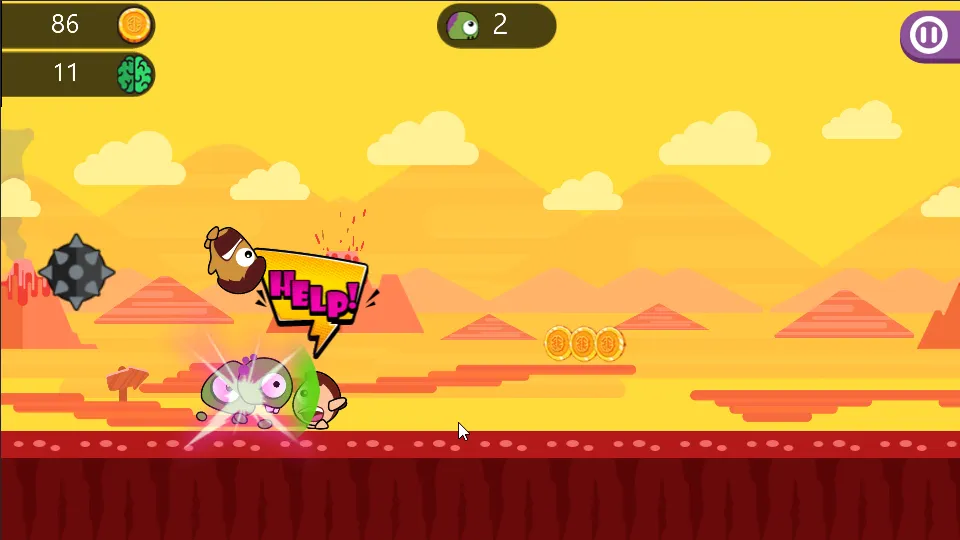 Monster Run: Jump Or Die  [МОД Mega Pack] Screenshot 2