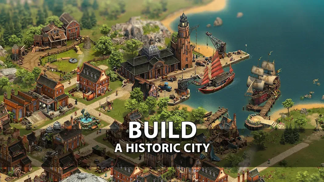 Forge of Empires: Build a City (Фордж оф Эмпайрс)  [МОД Много денег] Screenshot 1