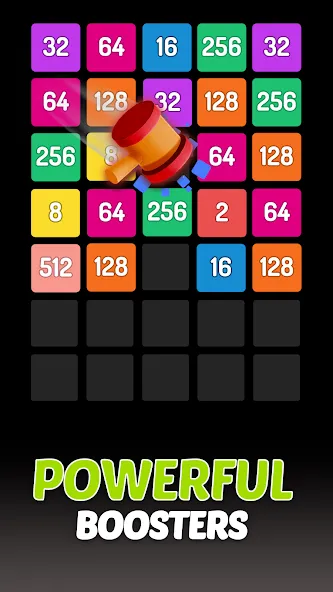 X2 Blocks - 2048 Number Game (Блоки)  [МОД Unlocked] Screenshot 4