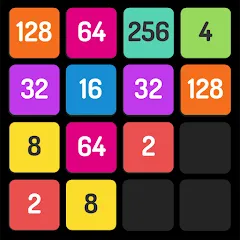 Скачать взломанную X2 Blocks - 2048 Number Game (Блоки)  [МОД Unlocked] - полная версия apk на Андроид