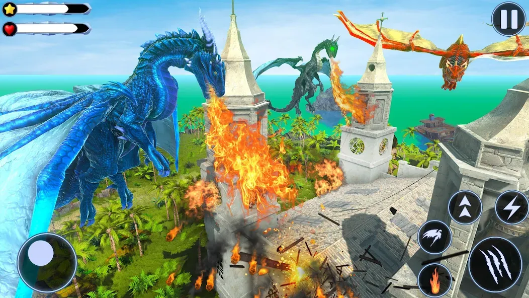 Wild Dragon Craft Family Sim (Легенды Драконов Симулятор Семьи)  [МОД Mega Pack] Screenshot 2