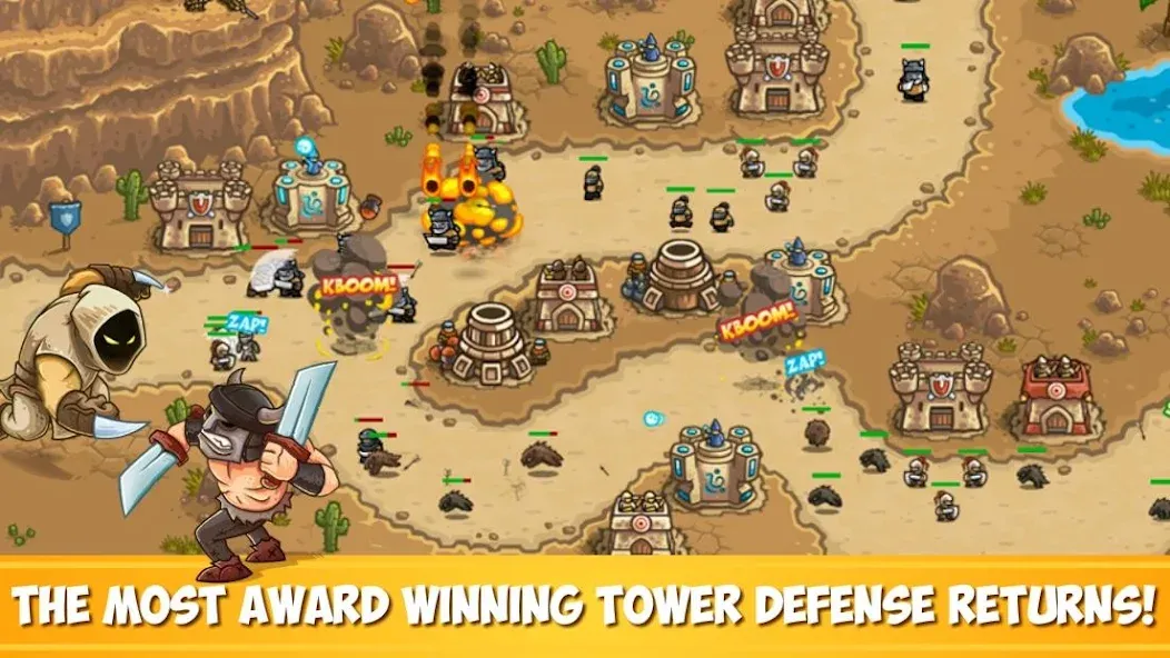 Kingdom Rush Frontiers TD (Кингдом Раш Фронтис ТД)  [МОД Меню] Screenshot 1