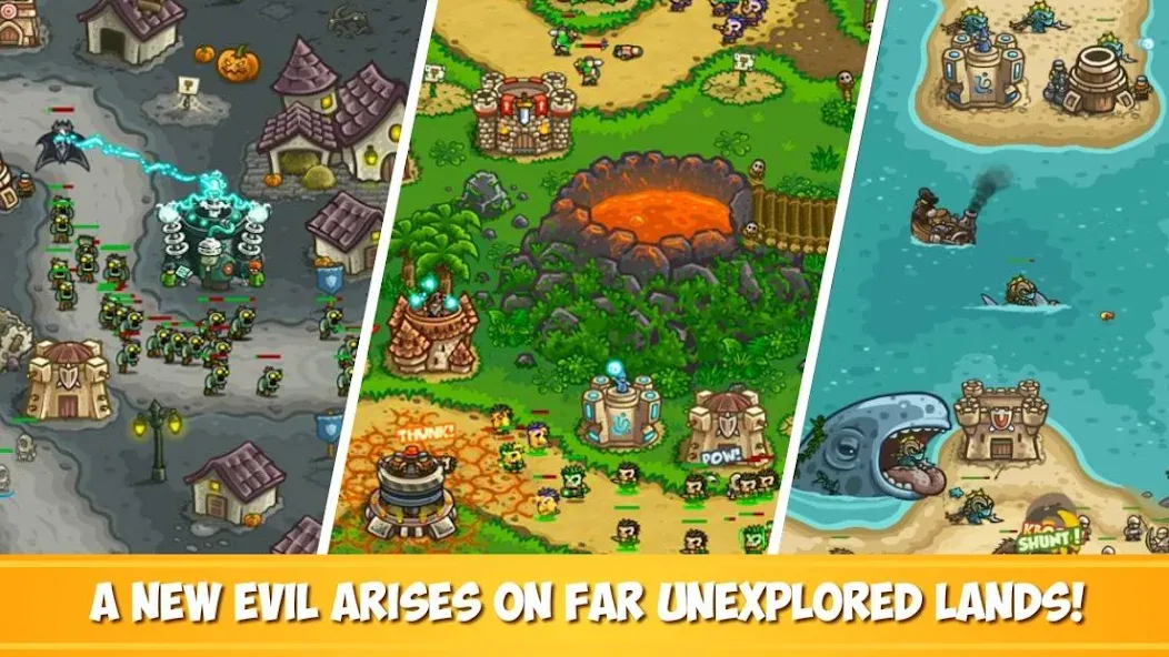 Kingdom Rush Frontiers TD (Кингдом Раш Фронтис ТД)  [МОД Меню] Screenshot 2