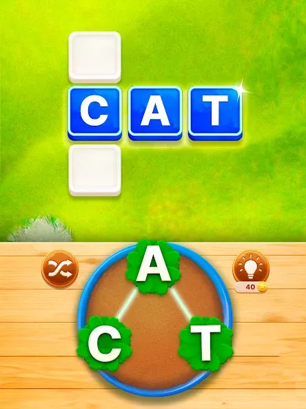 Word Garden : Crosswords (Уорд Гарден)  [МОД Много монет] Screenshot 5