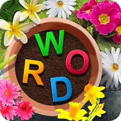 Скачать взломанную Word Garden : Crosswords (Уорд Гарден)  [МОД Много монет] - последняя версия apk на Андроид