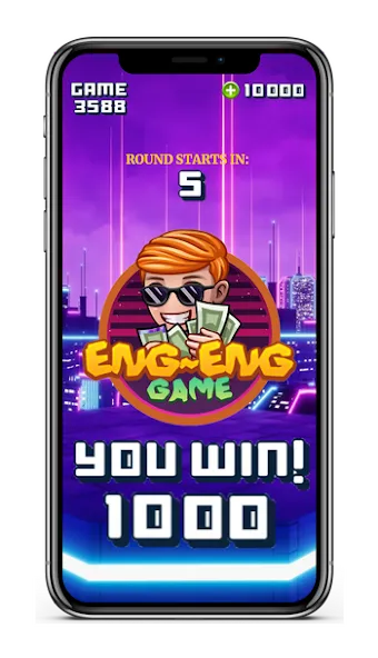 Eng-Eng Game (Энг)  [МОД Много монет] Screenshot 3