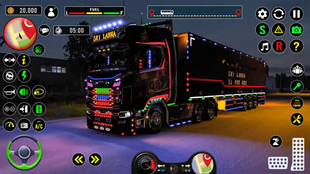 US Truck City Transport Sim 3d  [МОД Unlocked] Screenshot 3