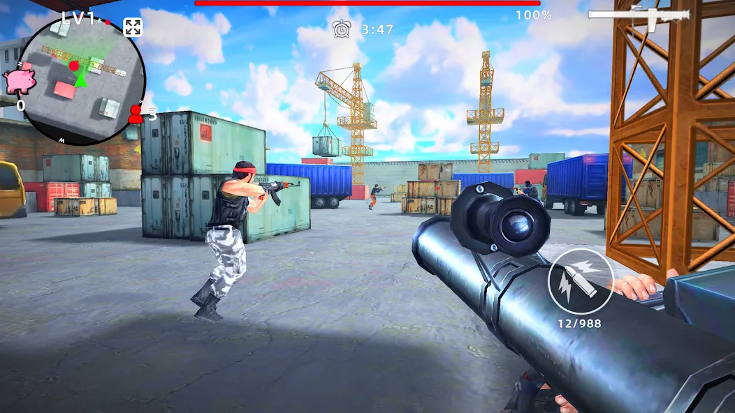 Gun Strike: FPS Shooter Game (Каунтер Атак)  [МОД Unlimited Money] Screenshot 5