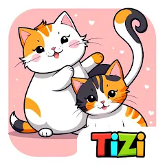 Взломанная My Cat Town - Cute Kitty Games  [МОД Меню] - полная версия apk на Андроид