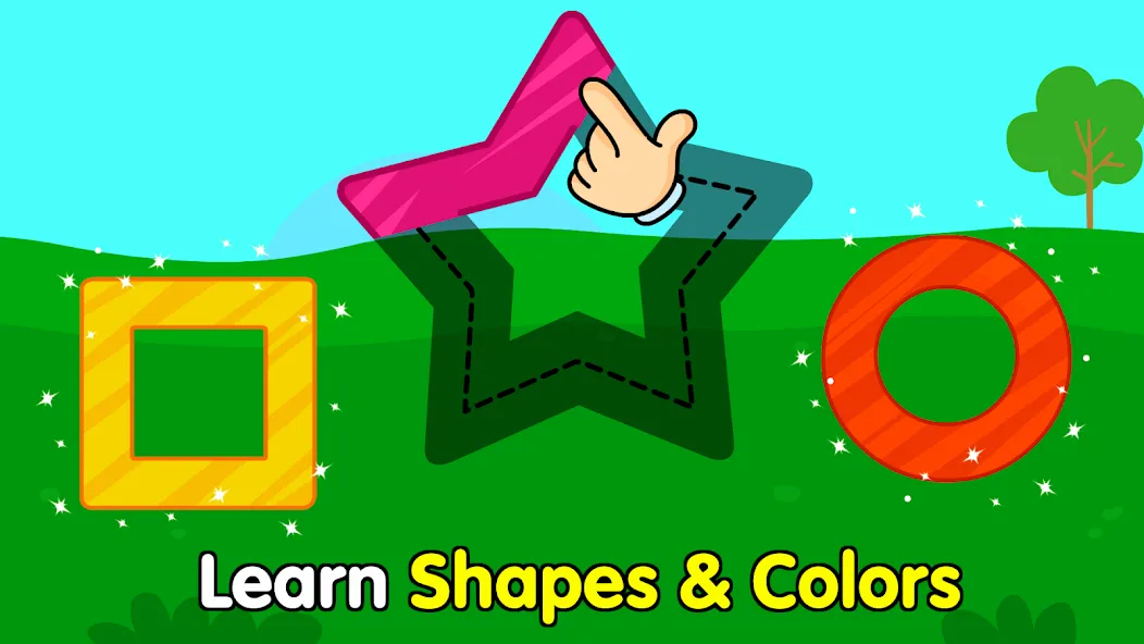 Shapes & Colors Games for Kids  [МОД Все открыто] Screenshot 1