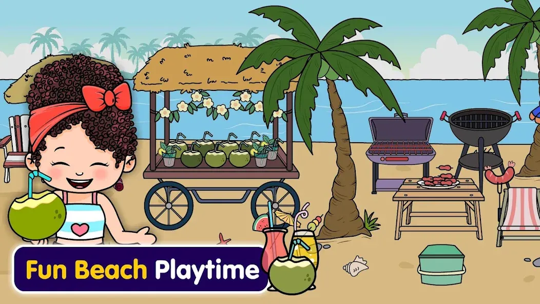 Tizi Town - My Hotel Games  [МОД Все открыто] Screenshot 5