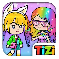 Скачать взломанную Tizi Town: Doll Dress Up Games  [МОД Unlimited Money] - стабильная версия apk на Андроид