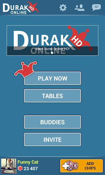 Durak Online HD  [МОД Бесконечные монеты] Screenshot 2