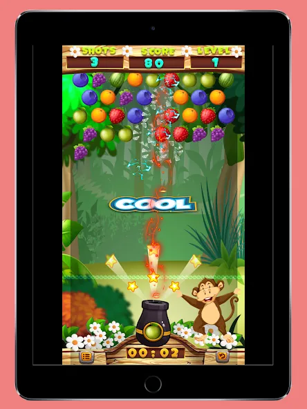 Fruits Shooter Pop (Фрутс Шутер Поп)  [МОД Много монет] Screenshot 1