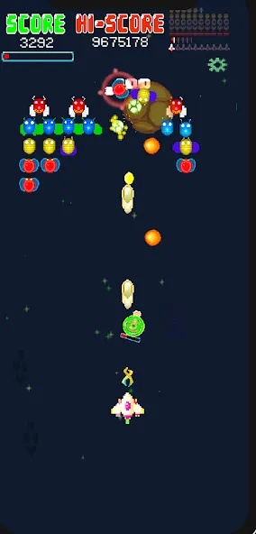 Galaxiga Retro Arcade Action (Галаксига Ретро Аркейд Экшн)  [МОД Много денег] Screenshot 3