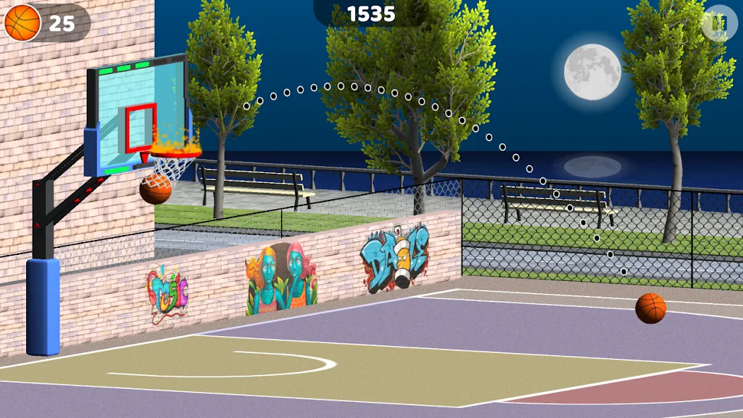 Basketball: Shooting Hoops  [МОД Unlocked] Screenshot 1