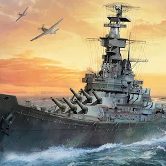 Скачать взлом WARSHIP BATTLE:3D World War II  [МОД Много монет] - полная версия apk на Андроид