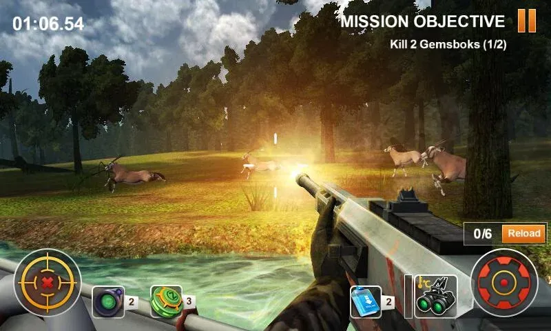 Hunting Safari 3D  [МОД Много монет] Screenshot 2