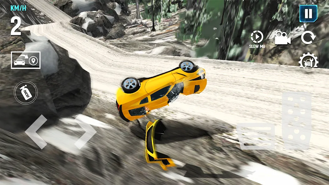 Mega Car Crash Simulator (Мега Кар Краш Симулятор)  [МОД Menu] Screenshot 4