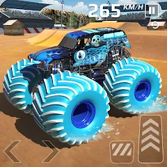 Скачать взломанную Car Games: Monster Truck Stunt (Монстртрак стант)  [МОД Бесконечные монеты] - стабильная версия apk на Андроид