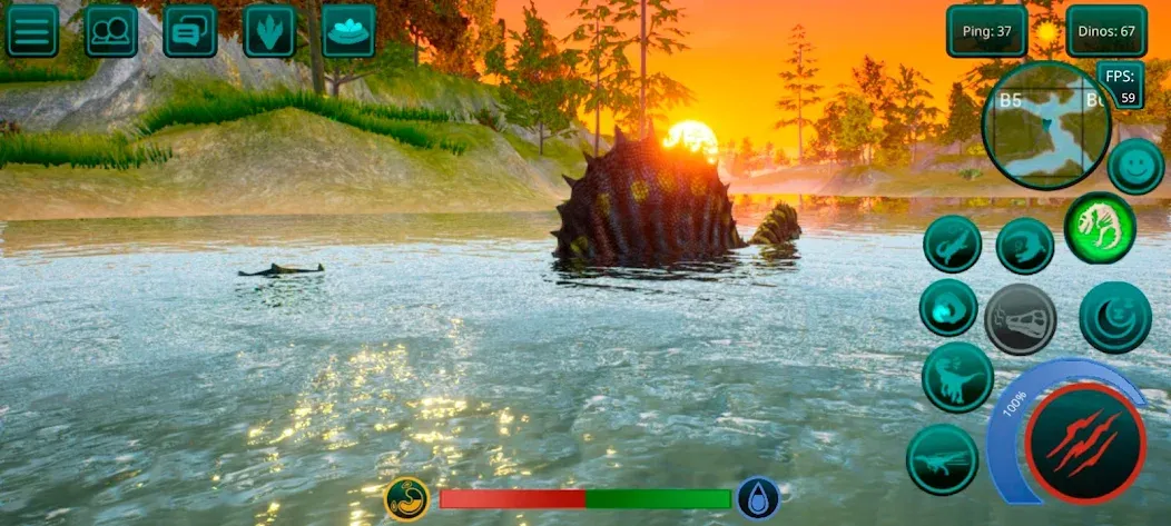 The Cursed Dinosaur Isle: Game  [МОД Unlocked] Screenshot 3