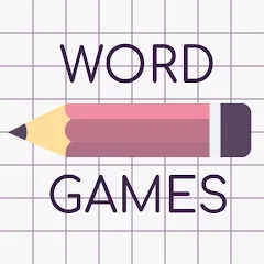 Взлом Word Games  [МОД Меню] - полная версия apk на Андроид